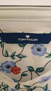 Vorschaubild 4 von Damen Bluse Blumenmuster Kurzarm Weiß Gr. 46