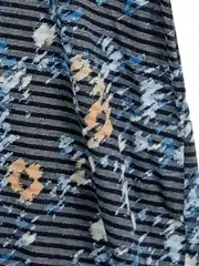 Vorschaubild 6 von Damen Bluse Kurzarm Blumenmuster Mehrfarbig Gr. 48