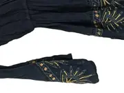 Vorschaubild 2 von Damen Jumpsuit XS Schwarz Bohemian Stickerei