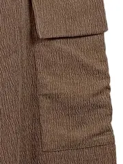 Vorschaubild 5 von Damen Cargohose S Braun Casual Wide Leg Hose