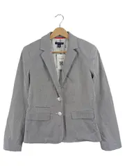 Vorschaubild 1 von Damen Blazer gestreift Blau Gr. 36 Maritim