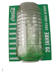 Vorschaubild 1 von Glas 20 Jahre Jubiläum McDonald's Sammlerstück 350ml Grün