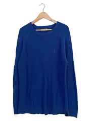 Vorschaubild 1 von Herren Pullover Gr. 50/L Blau Casual Langarm