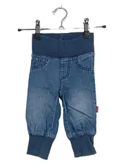 Vorschaubild 1 von Baby Jeans Jogginghose Gr. 68 Blau Bauchbund Baumwolle