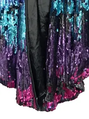 Vorschaubild 5 von Pailletten Kimono Jacke Damen Gr. 36/S Glamour Party