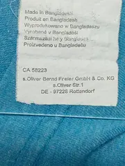 Vorschaubild 4 von Herren Langarmshirt Gr. 52/XL Blau Casual Basic Baumwolle