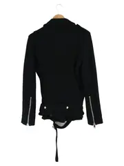 Vorschaubild 2 von Herren Jeansjacke Gr. 50/L Schwarz Biker Stil Streetwear Modisch