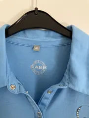 Vorschaubild 4 von Damen Poloshirt 46;3XL Blau 3/4-Arm Casual