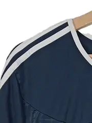 Vorschaubild 4 von Herren Sport Shirt Trikot Blau Gestreift Gr. XL Polyester