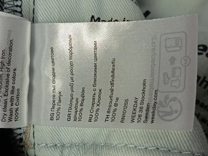 WEEKDAY Jeans Straight Leg Bild 5