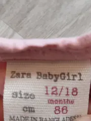 Vorschaubild 4 von Baby Mädchen Langarmshirt Rosa Gr. 86 mit Motiv