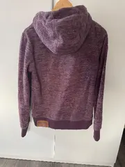 Vorschaubild 2 von Damen Kapuzenpullover Hoodie Gr. M Lila Meliert Fleece