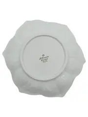 Vorschaubild 2 von Dekoschale Blumenform Porzellan Weiß Bavaria W.Germany