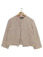 Vorschaubild 1 von Blazer Damen 3/4-Arm Rüschen Rosa Gr. 36 S Elegant Business