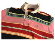 Vorschaubild 2 von Polo by Ralph Lauren Kinder Langarm Poloshirt Gestreift Baumwolle Gr. 140