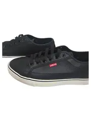 Vorschaubild 2 von Herren Sneaker Low Grau Gr. 41 Leder-Optik Casual Schuhe