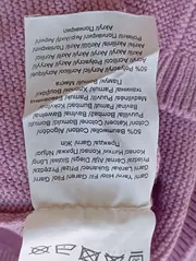 Vorschaubild 3 von Kinder Strickjacke Gr. 74 Rosa Baumwolle Polyacryl Cardigan