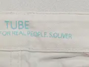 Vorschaubild 4 von Damen Jeans Regular Fit W28/36 Weiß Modell Tube Casual