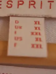 Vorschaubild 5 von Essential Damen Strickjacke Weiß Gr. XL Cardigan V-Ausschnitt Basic