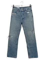Vorschaubild 1 von Destroyed Jeans Damen Gr. 34 Blau Casual Denim Hose