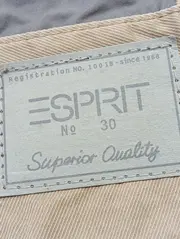 Vorschaubild 3 von Damen Jeans Regular Fit W32 Beige Chino Hose Baumwolle Casual