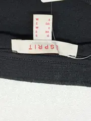 Vorschaubild 3 von Damen Bluse Gr. 36/S Schwarz Florales Muster Langarm Casual