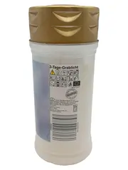 Vorschaubild 2 von MSG Grablicht 3-Tage Grabkerze Wir vermissen Dich Kirschblüte Weiß Gold