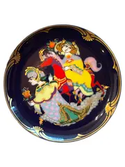 Vorschaubild 1 von Zauberpferd XII Sammelteller Pferd Motiv Blau 17 cm Porzellan