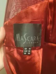 Vorschaubild 4 von Abendkleid Damen Gr. 38 Rot Elegant Maxikleid