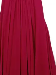 Vorschaubild 3 von Abendkleid Damen Gr. 38 Rot Elegant Maxikleid