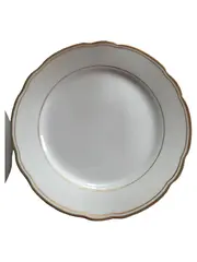 Vorschaubild 1 von Classic Platzteller Porzellan Uni Weiß 21cm Festlich