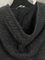 Vorschaubild 5 von CORDON Damen Übergangsmantel Gr. 36/S Grau Wolle Kapuze Trenchcoat