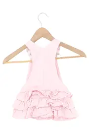 Vorschaubild 2 von BABY GAP Kinder Latzkleid Rosa Gr. 74 Rüschen Baumwolle