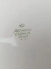 Vorschaubild 2 von Servierplatte Weiß Porzellan Klassisch Elegant 17.5 cm