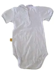 Vorschaubild 2 von Baby Body Mädchen Rosa Gr. 98 Herz Applikation Kariert