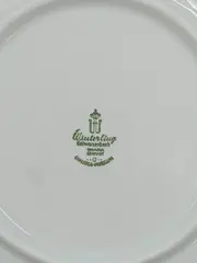 Vorschaubild 4 von Schwarzenbach Unterteller Blau Weiß Porzellan Bavaria 15cm