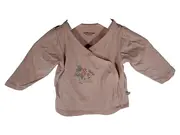 Vorschaubild 1 von Baby Wickelshirt Gr. 60/62 Rosa Flamingo Langarm Mädchen
