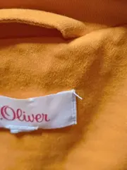 Vorschaubild 5 von Blazer Damen Orange Gr. 42 XL Baumwolle Freizeit Jacke Langarm