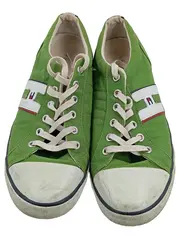 Vorschaubild 2 von Sneaker Low Herren Gr. 42 Grün Logo-Print Textil Schnürschuhe