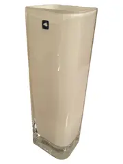 Vorschaubild 1 von Glasvase Quadratisch Milchglas Weiß 25,5 cm Modern Deko