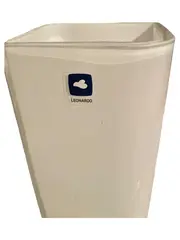 Vorschaubild 2 von Glasvase Quadratisch Milchglas Weiß 25,5 cm Modern Deko