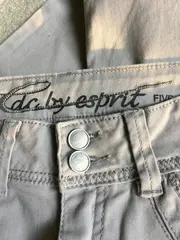 Vorschaubild 2 von Damen Stoffhose Gr. 36 Grau Casual Hose Baumwolle