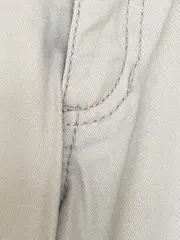 Vorschaubild 4 von Damen Stoffhose Gr. 36 Grau Casual Hose Baumwolle