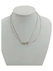 Vorschaubild 1 von Infinity Halskette Sterlingsilber 925 Damen 40cm