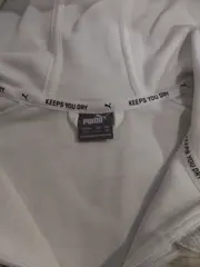 Vorschaubild 4 von Kinder Trainingsjacke Kapuzenjacke Gr. 116 Grau Meliert Sportjacke