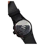 Vorschaubild 2 von Herren Chronograph Sportuhr Schwarz Silikon Armband 5 BAR