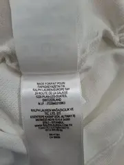 Vorschaubild 3 von Langarm Poloshirt Kinder Gr. 110 Weiß Klassisch