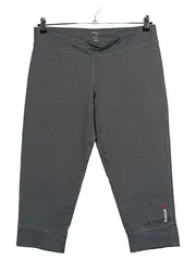 Vorschaubild 1 von Damen Sport Capri Leggings Grau Meliert XL Fitness Hose
