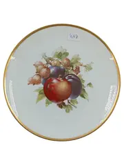 Vorschaubild 1 von Thomas Sèvres Servierteller Teller mit Fruchtmotiv Obst Porzellan Weiß 20 cm