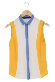Vorschaubild 1 von Hemdbluse Damen 34/XS Mehrfarbig Casual Preppy Ärmellos